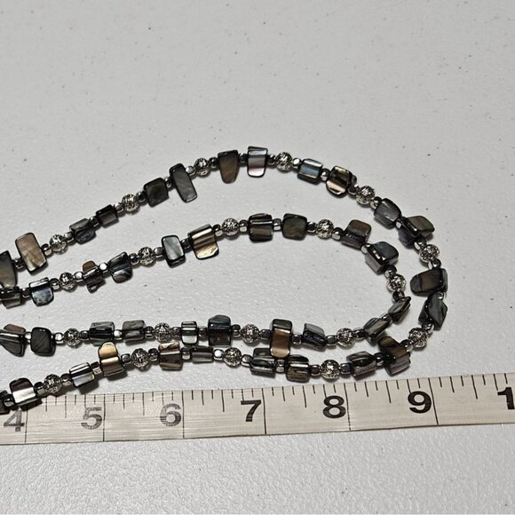 Elegant Boho Chipped Gemstone Multi Strand Necklace Fashion Jewelry Women - Picture 6 of 6